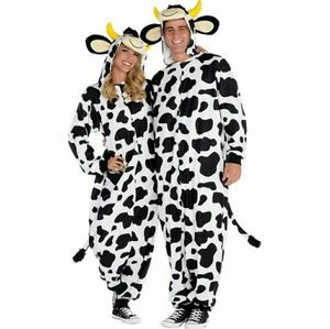 Zipper Cow One Piece Costume