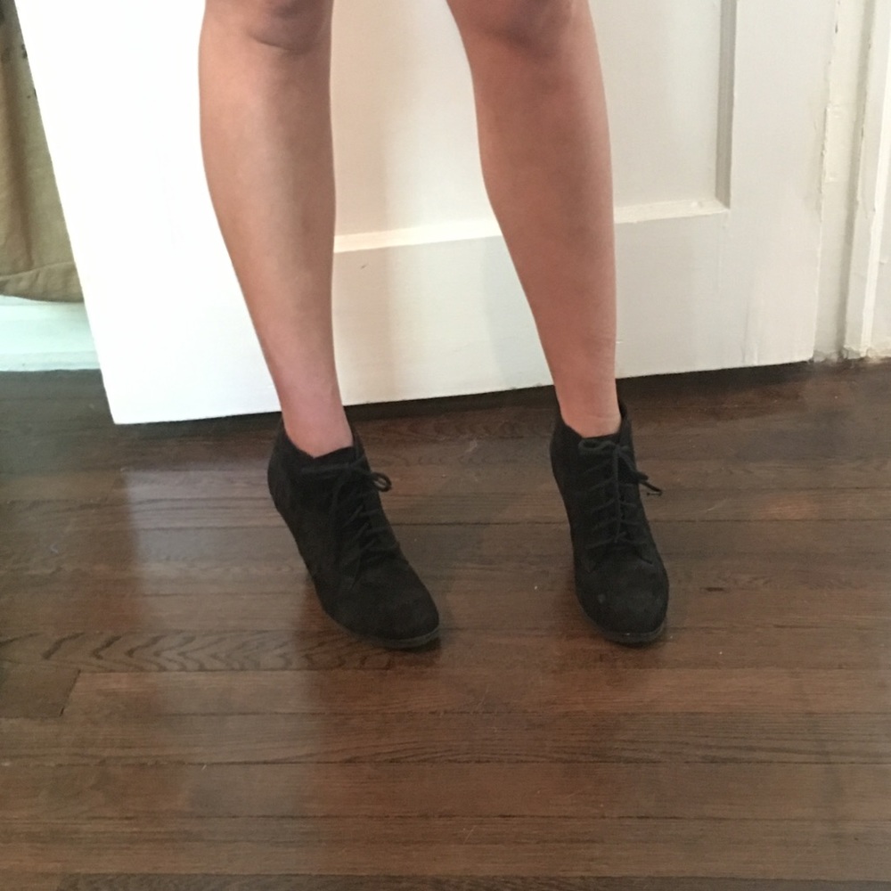 Black booties