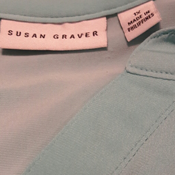 Markdowns *** Susan Graver Blouse *** EUC - Picture 4 of 5