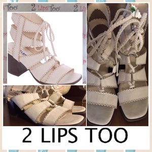 2LIPS TOO Gladiator Sandals  ‼️AT BOTTOM DOLLAR‼️
