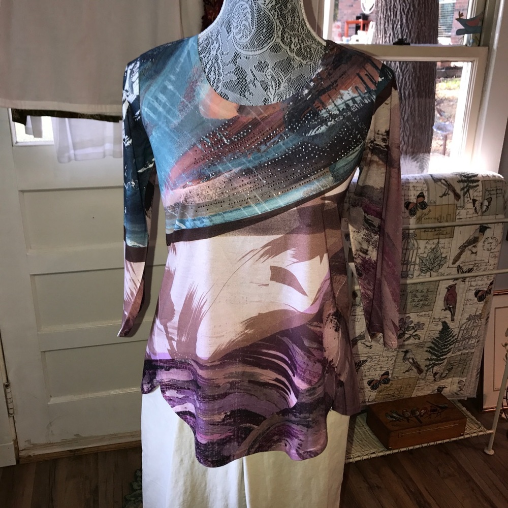 Multicolored top by New Direction