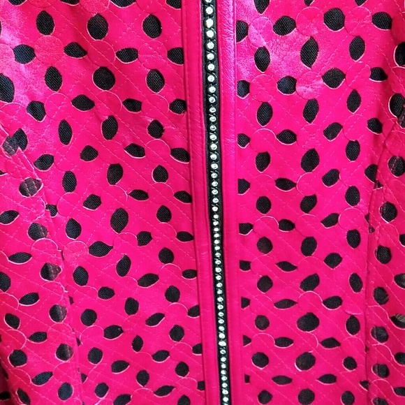 Stillman Studio red leather jacket New, with tag. - Picture 7 of 8