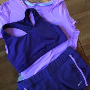 Nike running matching outfit