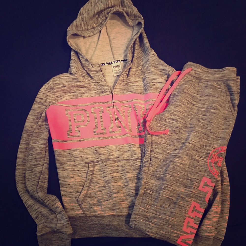 Pink sweatsuit