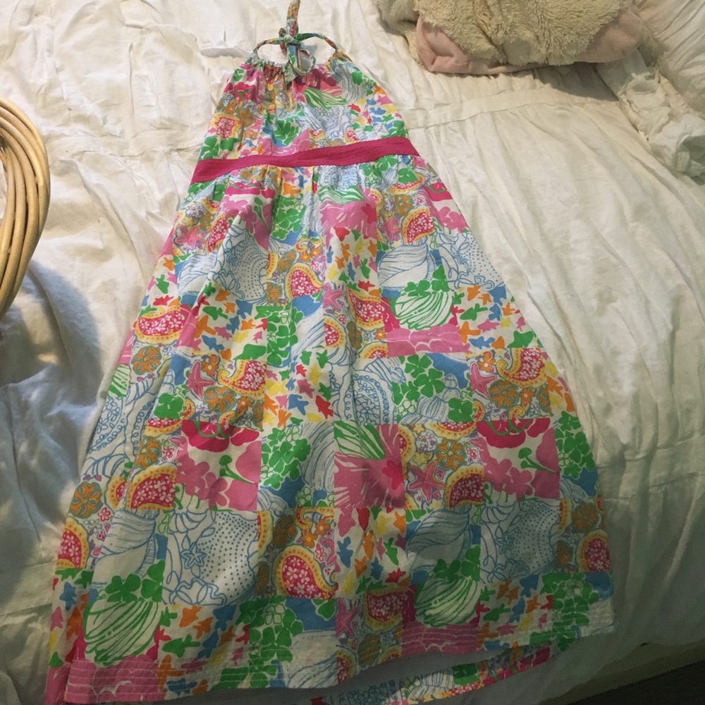 Children's Lilly Pulitzer halter dress