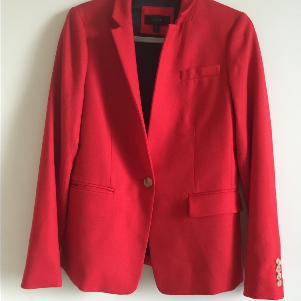 J.crew Regent Blazer - Red