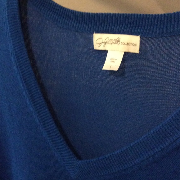 Blue tunic sweater - Picture 3 of 3