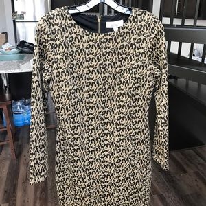 Leopard print dress
