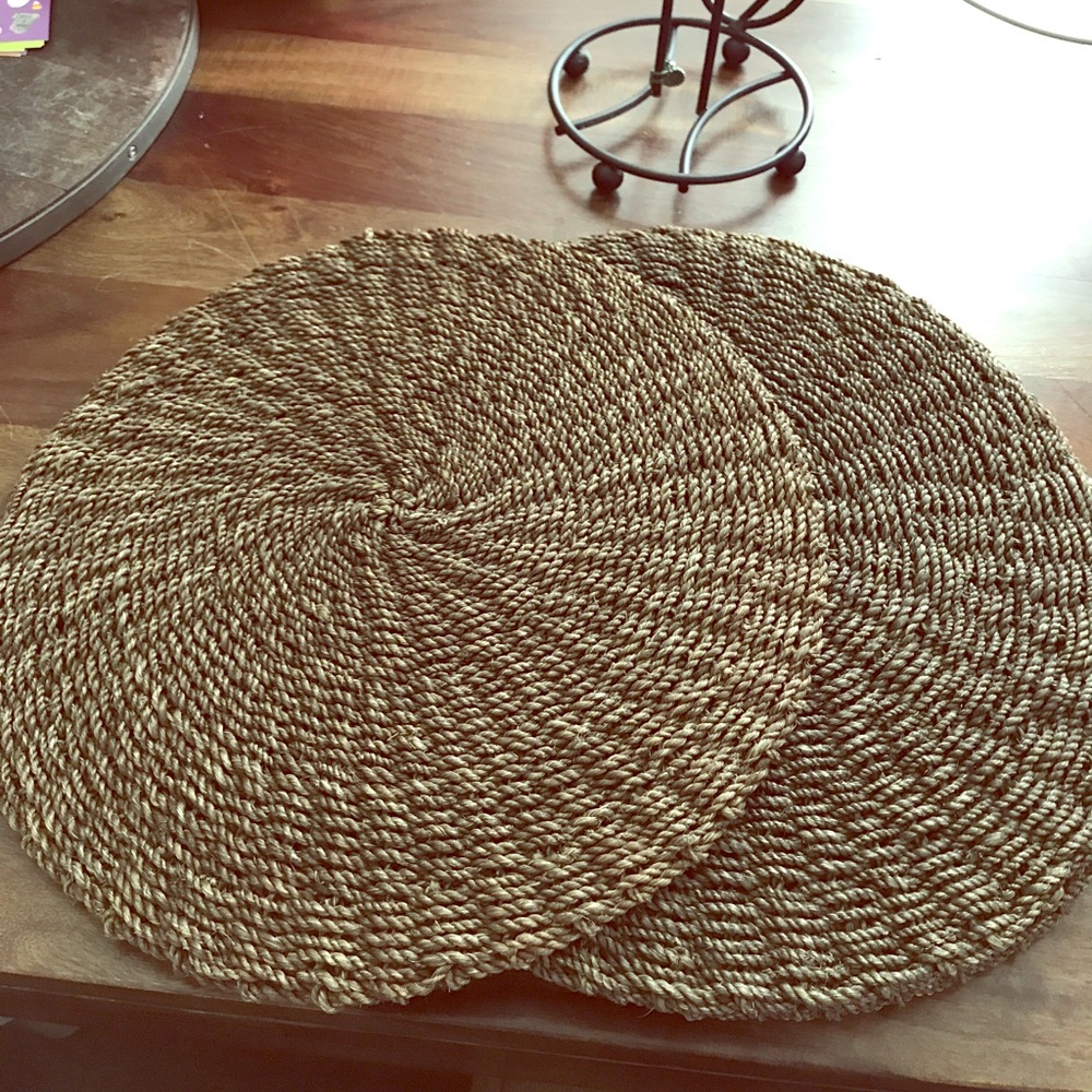 Pottery Barn platemats-slightly used