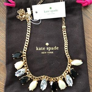 NWT Kate Spade ♠️ Gardens of Paris Stone Necklace NWT Kate Spade ♠️ Gardens of Paris Stone Necklace