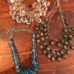 Three necklaces