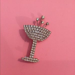 Martini Brooch