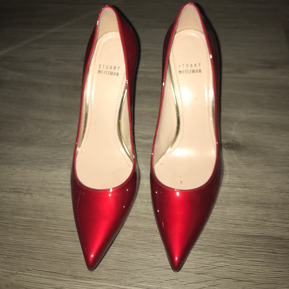 Stuart Weitzman Classy Red Heels