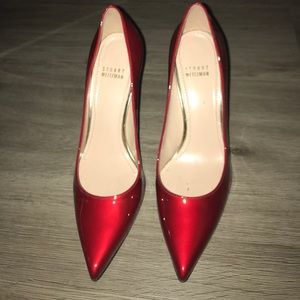 Stuart Weitzman Classy Red Heels
