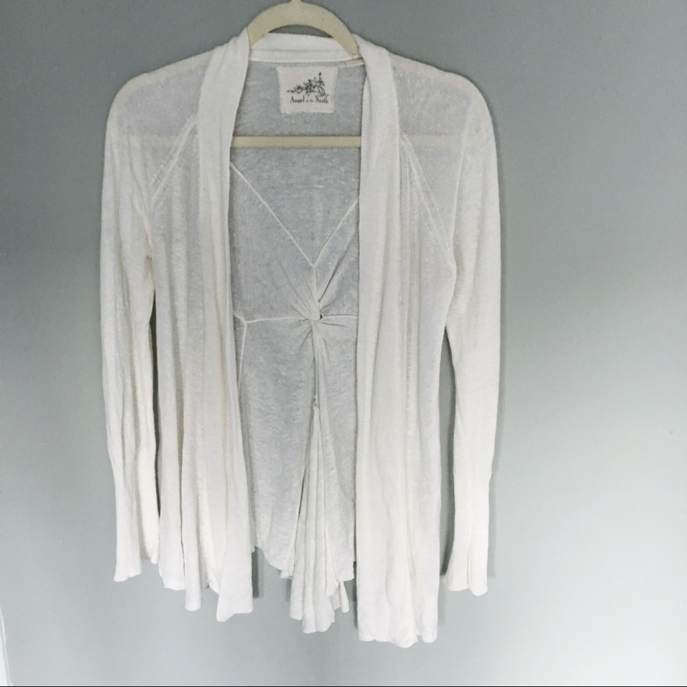 Anthropologie Open Front Cardigan