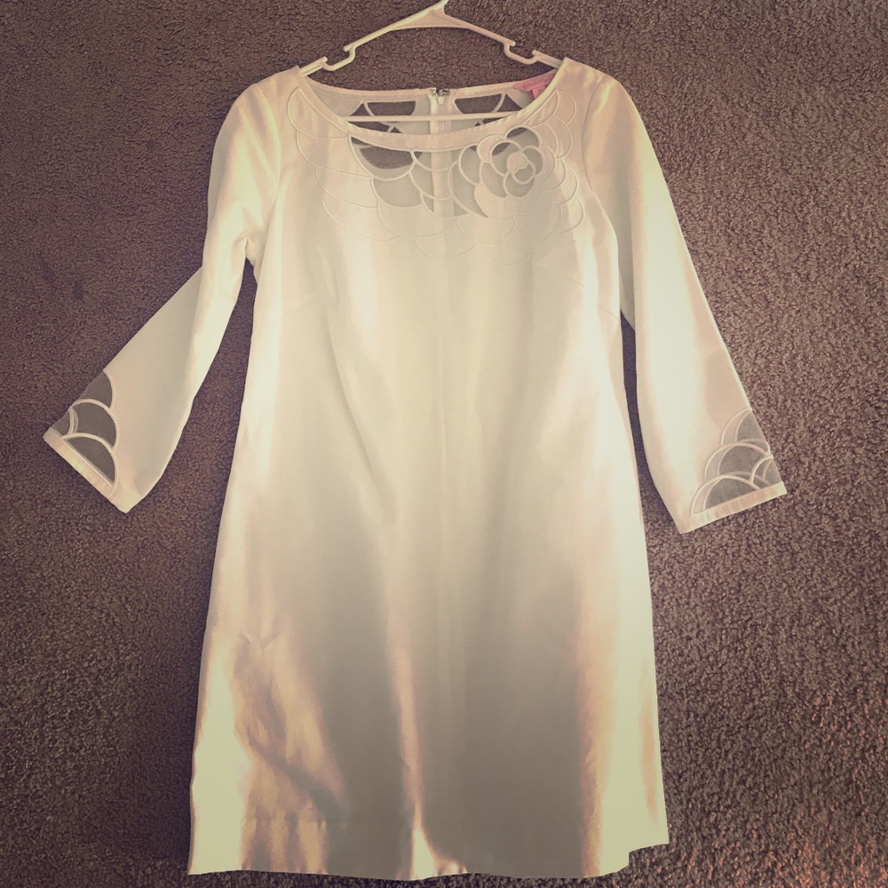 Lilly Pulitzer dress - white - size 10