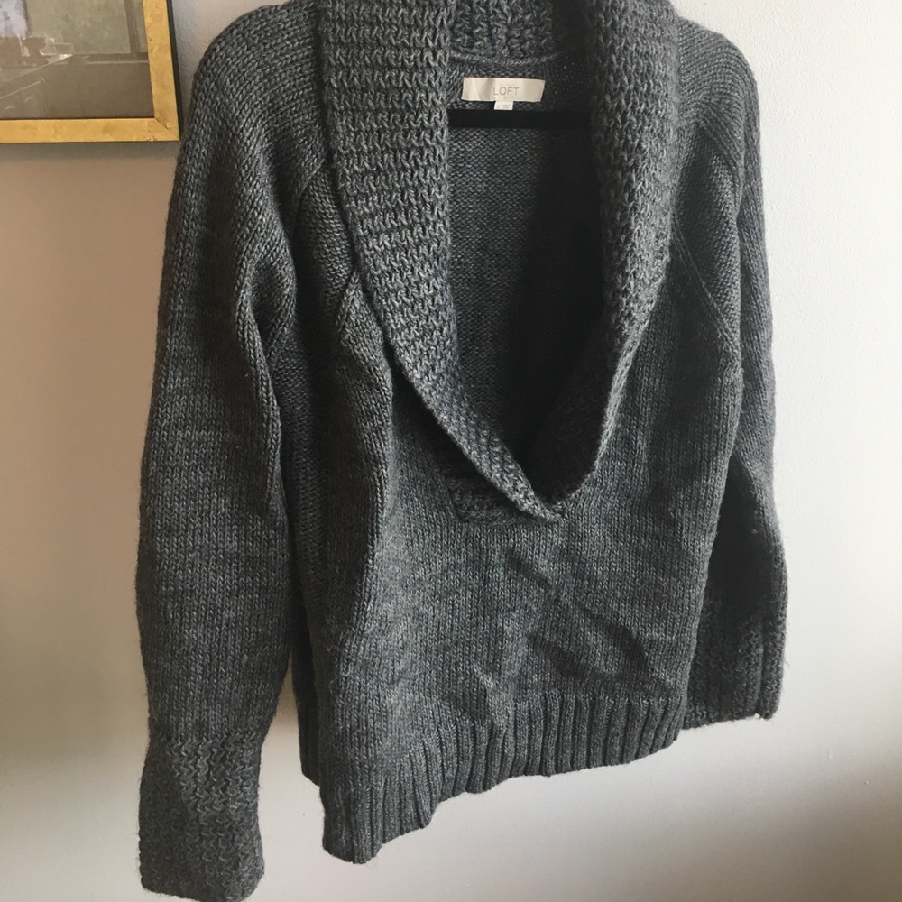 Chunky Grey Sweater