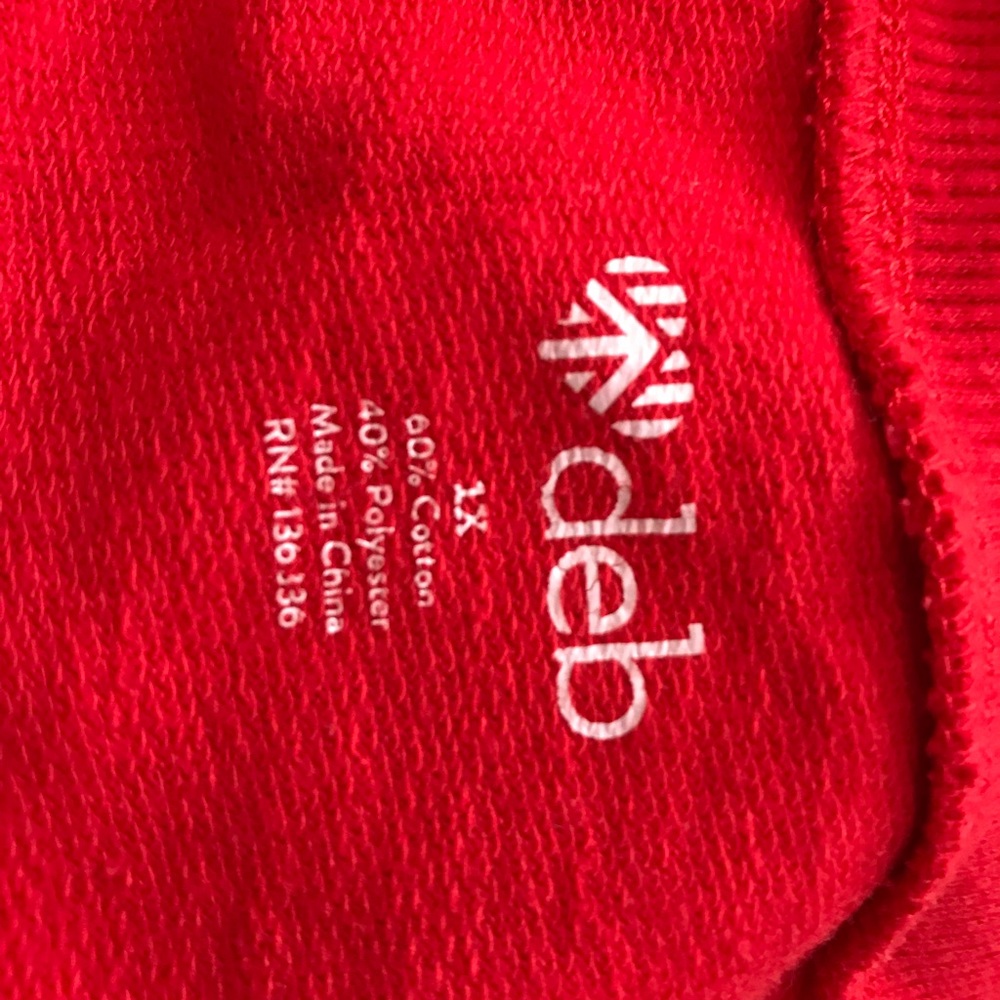 Red sweatshirt❤️😍 - Picture 2 of 3