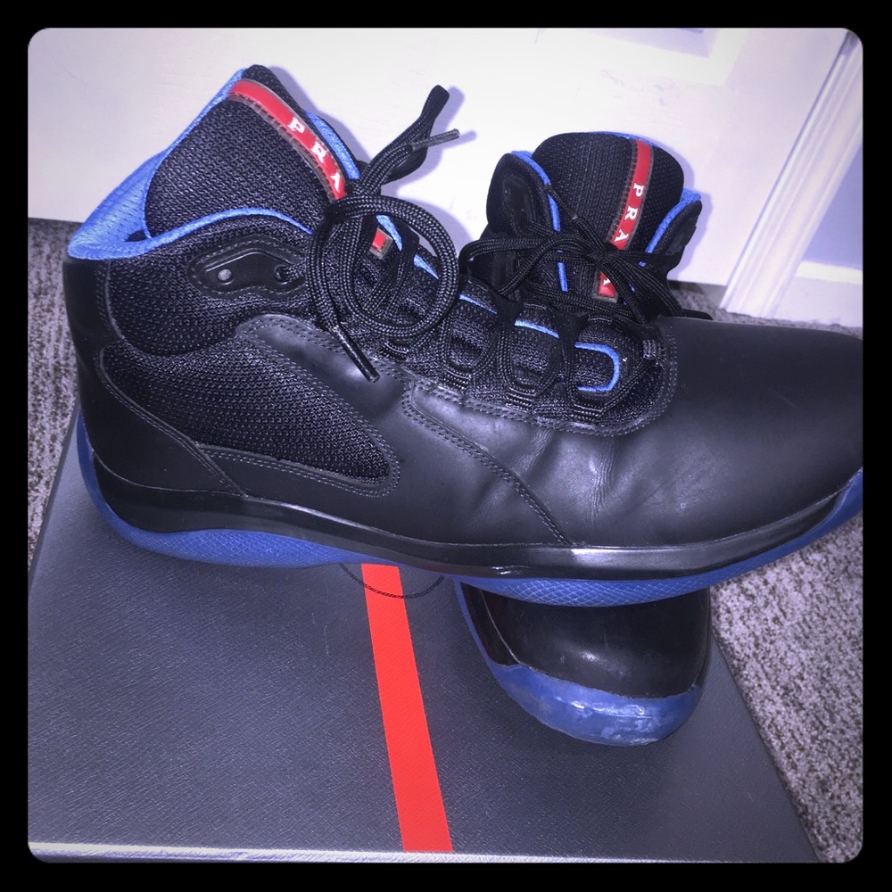 Prada men’s shoes size 10 black