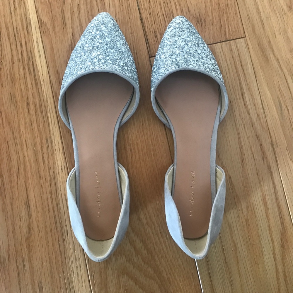 Sparkly Maiden Lane flats