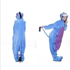 Eeyore adult onesie Halloween costume