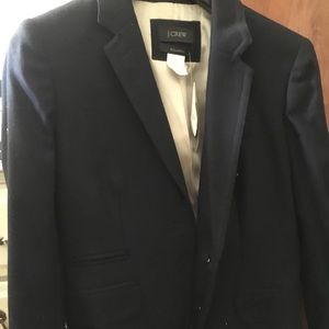 Navy Blue J. Crew schoolboy blazer