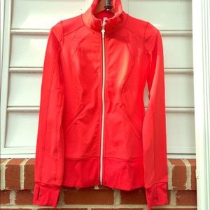Lululemon Red Zip Up