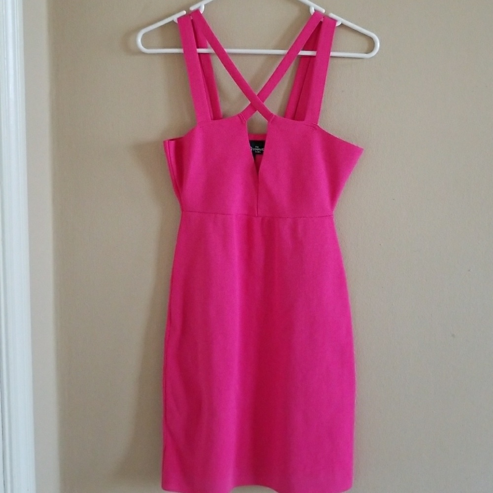 NBD "Choose Me" body-con dress in Berry