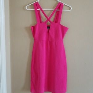 NBD "Choose Me" body-con dress in Berry