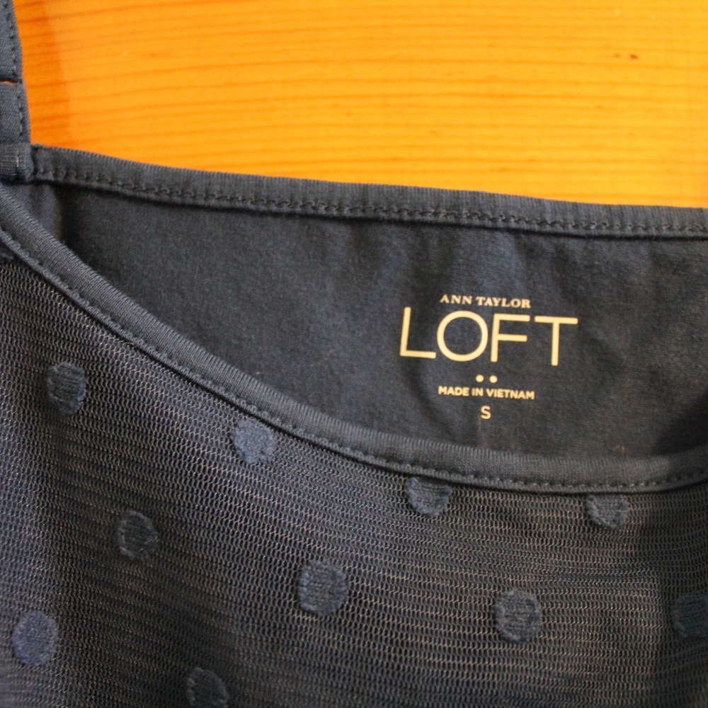 Loft Blue Tank Top - Picture 5 of 6