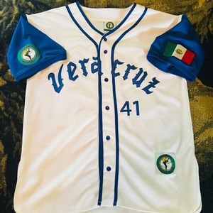 VINTAGE Veracruz Azules Baseball Jersey