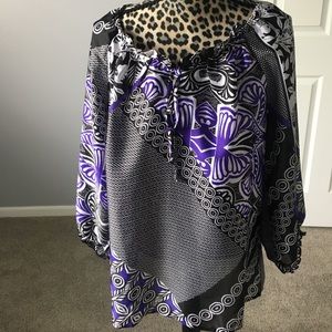 Cute blouse all season long sleeve