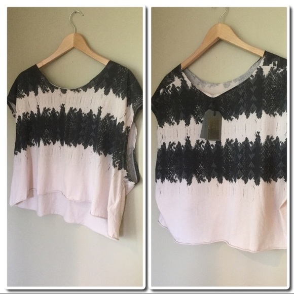 All Saints Serpine Mist Tee - Picture 3 of 4