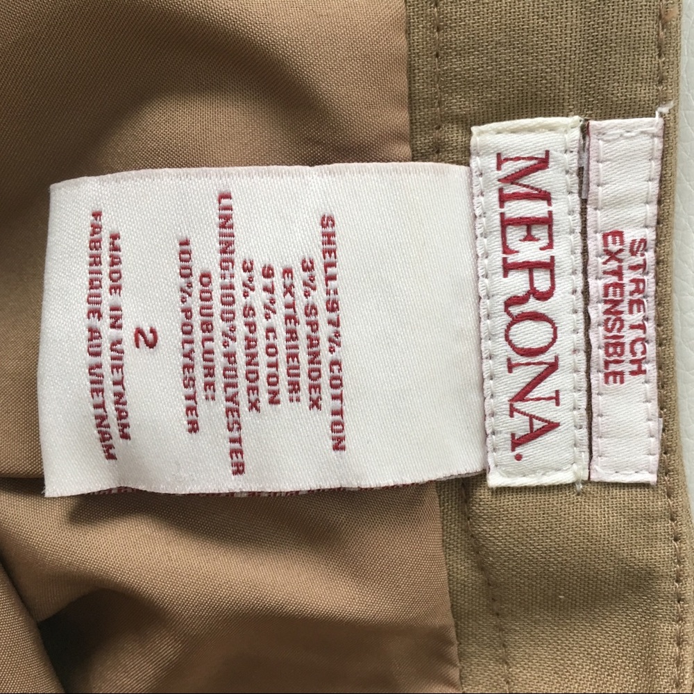 🌟3/$30🌟 Merona Khaki Skirt Sz. 2 - Picture 5 of 7