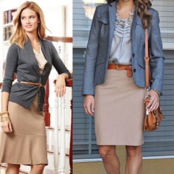 Merona Dresses & Skirts - 🌟3/$30🌟 Merona Khaki Skirt Sz. 2