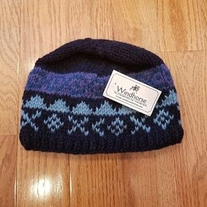 Windhorse 100% wool beanie
