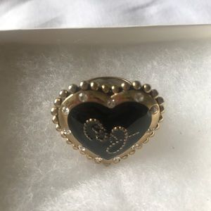 Vintage Betsey Johnson signature ring