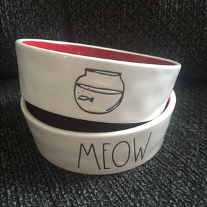 Rae Dunn cat bowls- brand new!