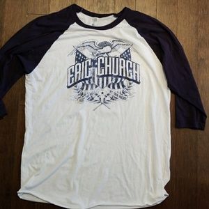 3/4 Sleeve Eric Church Baseball Tee