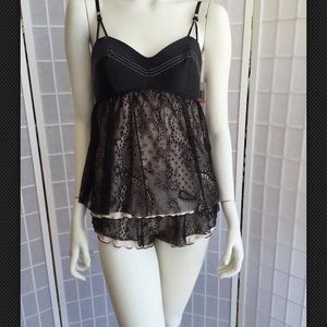 Jezebel woman intimate baby doll sexy sizeS black