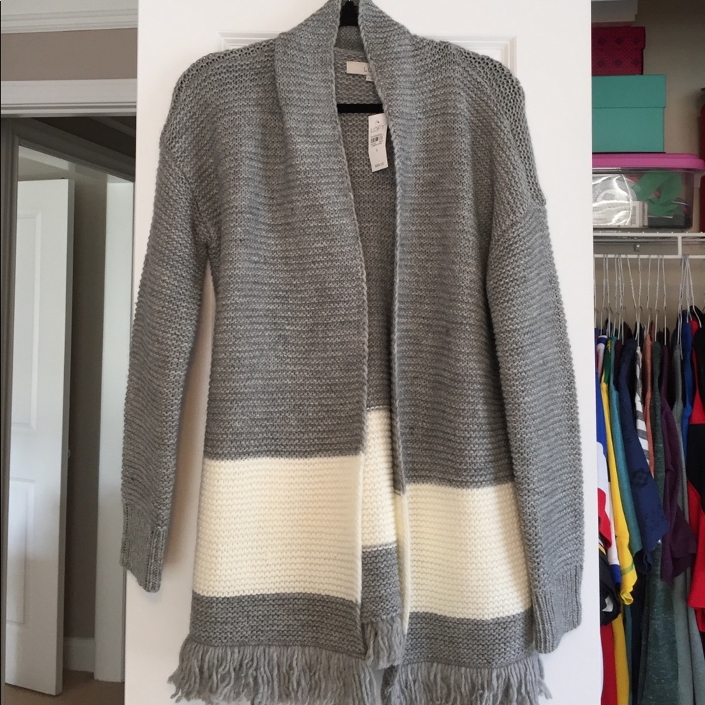 Loft cardigan, new w tags