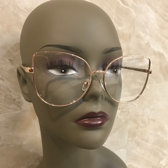 SALE Clear Cat Eye Sunnies - Picture 2 of 2