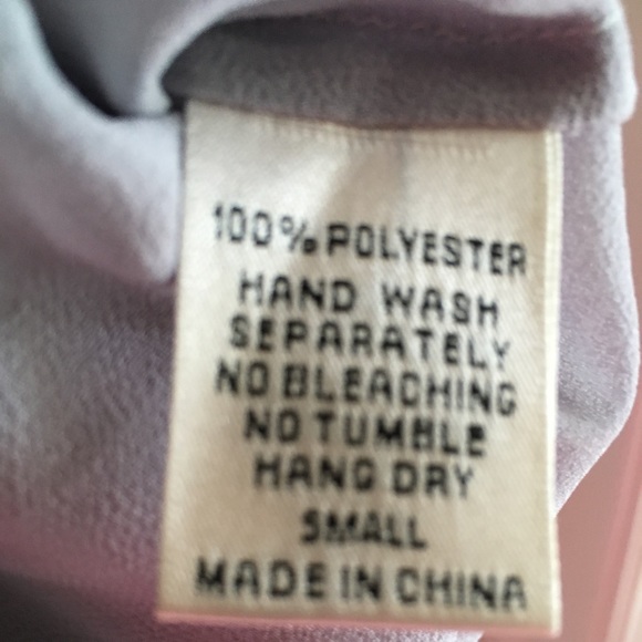 Dahiny Jr Size S Silver Sheer Gray dress 10” side zipper new w/tags hand wash - Picture 3 of 5