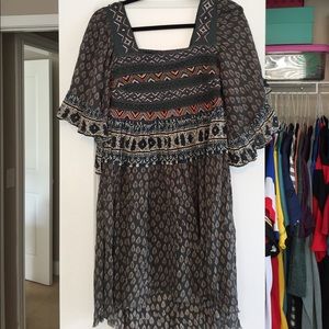 Beaded. free People dress w slip