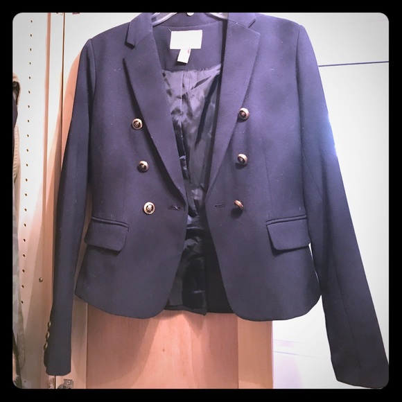 Navy Blue Forever 21 Blazer! Size S. - Picture 1 of 3