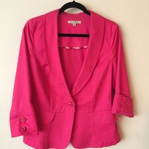 Hot Pink Blazer