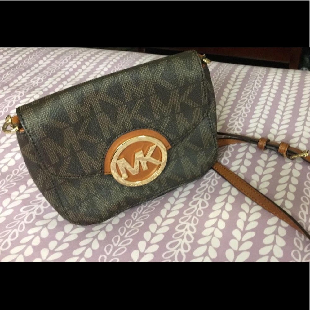 MK logo crossbody
