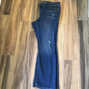 Old Navy Rockstar mid rise boot cut jeans