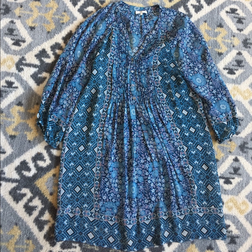 Joie Chiffon Printed Blouse, Size S