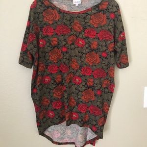 Lularoe Fall Floral Irma top